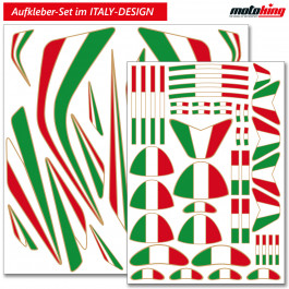 Italy Aufkleber Set 