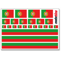 Flaggenaufkleber - Portugal