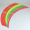 GP Felgenrandaufkleber NEON